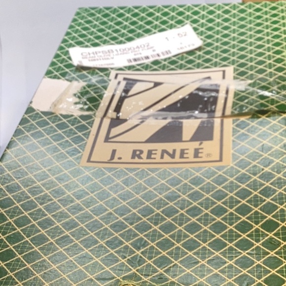 NEW J.RENEE VINTAGE Brown Metallic MULE - Picture 10 of 12